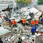 Akibat ledakan gas epiji | www.kompas.com