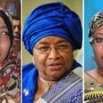 Tiga Perempuan pemenang nobel perdamaian 2011 (ki-ka): Tawakkul Karman, Ellen Johnson Sirleaf, Leymah Gbowee.